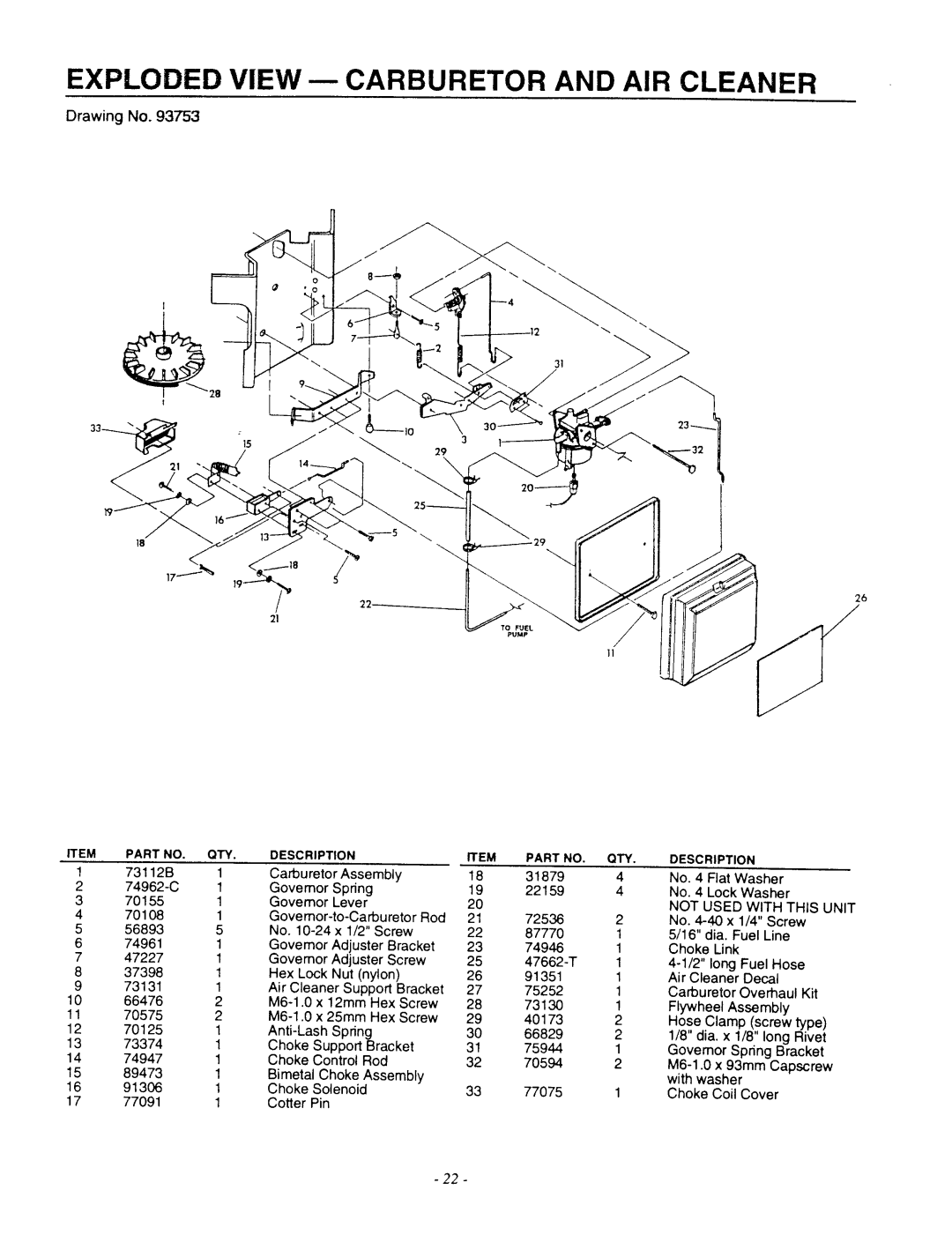 Generac 9600-3 manual 