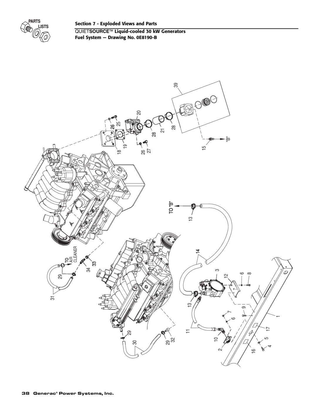 Generac Power Systems 004917-2 owner manual Ner 