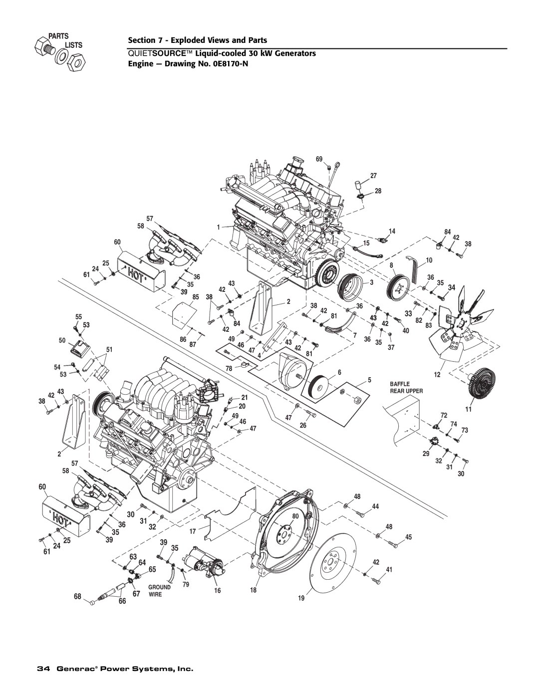 Generac Power Systems 004917-3 owner manual 61 24 