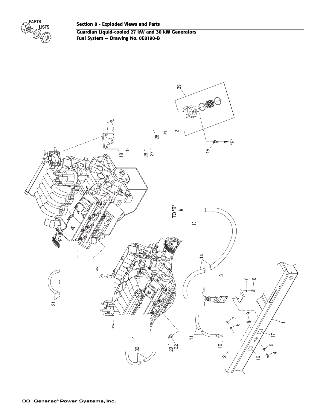 Generac Power Systems 004988-1 owner manual Ner 