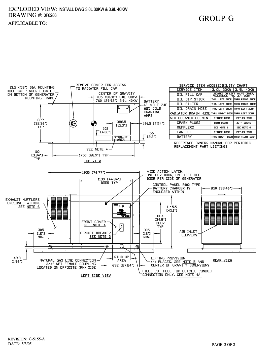 Generac Power Systems 005219-0 owner manual 