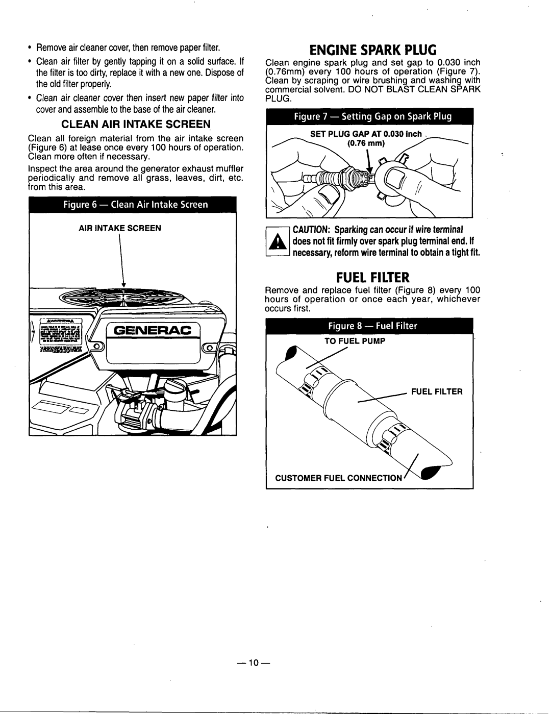 Generac Power Systems 00802-3 manual 