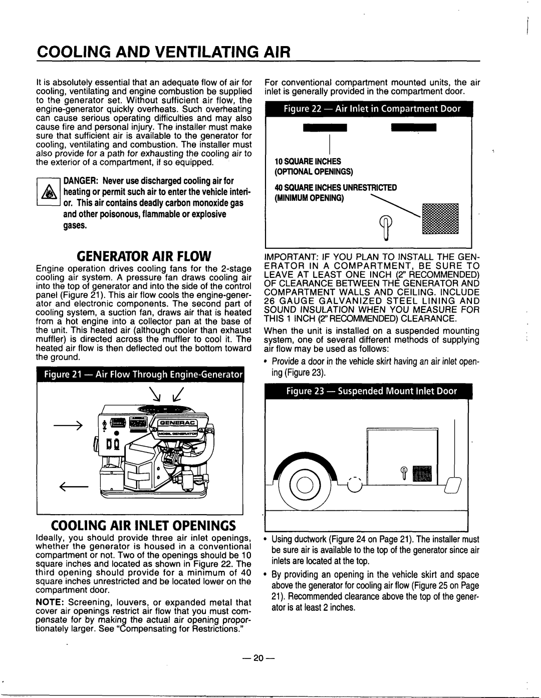 Generac Power Systems 00802-3 manual 
