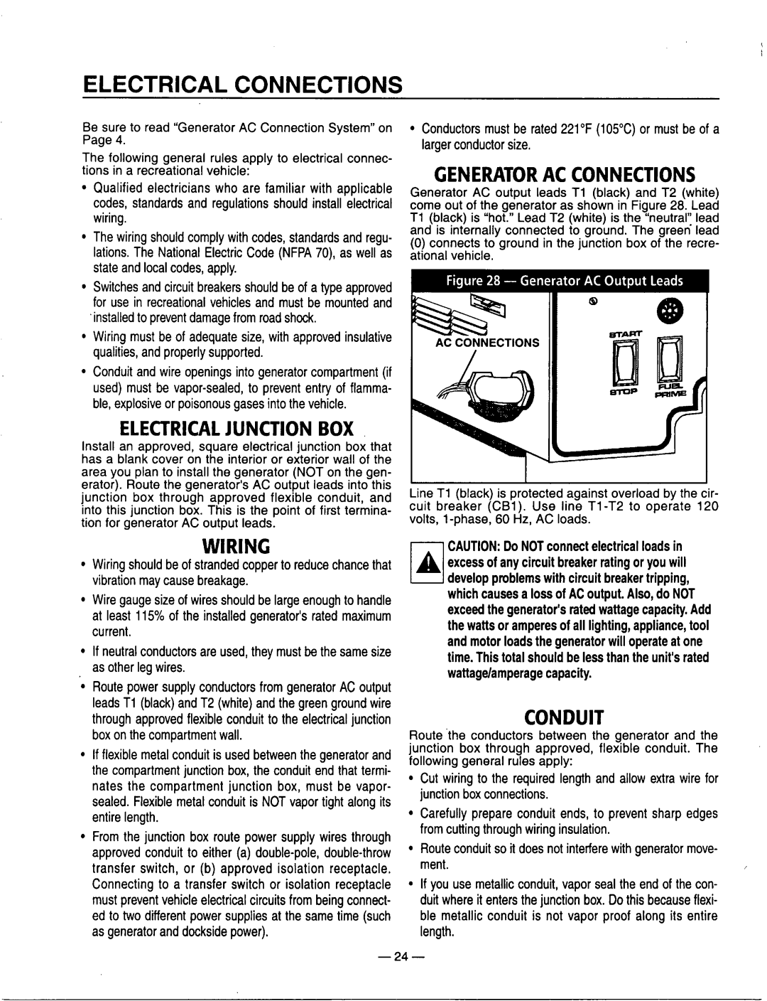 Generac Power Systems 00802-3 manual 