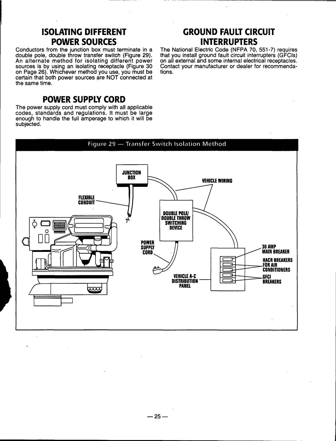 Generac Power Systems 00802-3 manual 
