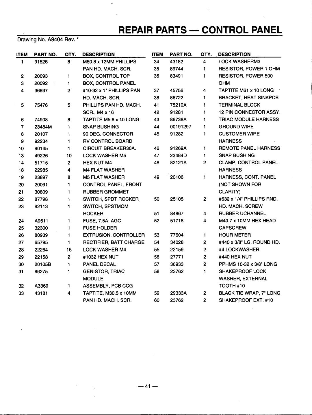 Generac Power Systems 00802-3 manual 