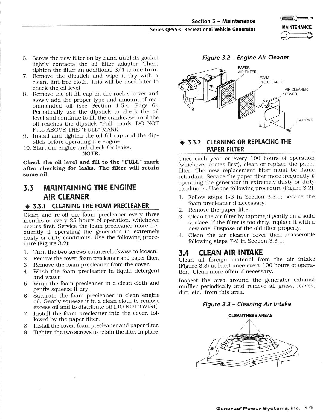 Generac Power Systems 00862-2 manual 