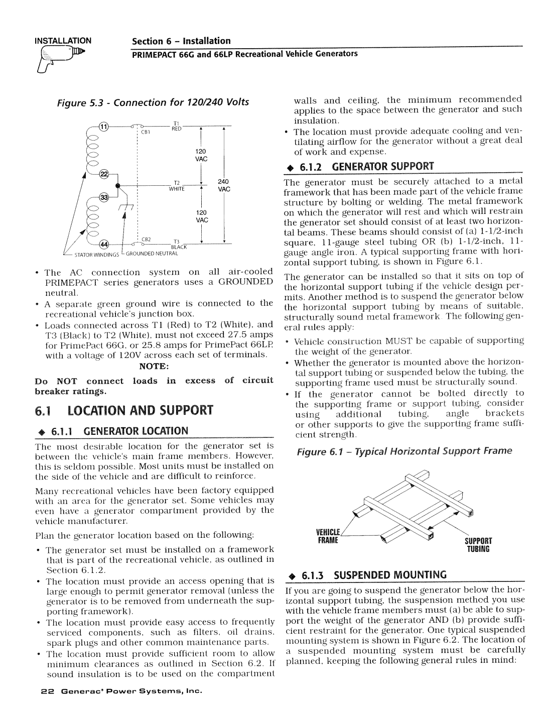 Generac Power Systems 009734-4, 009600-4 manual 