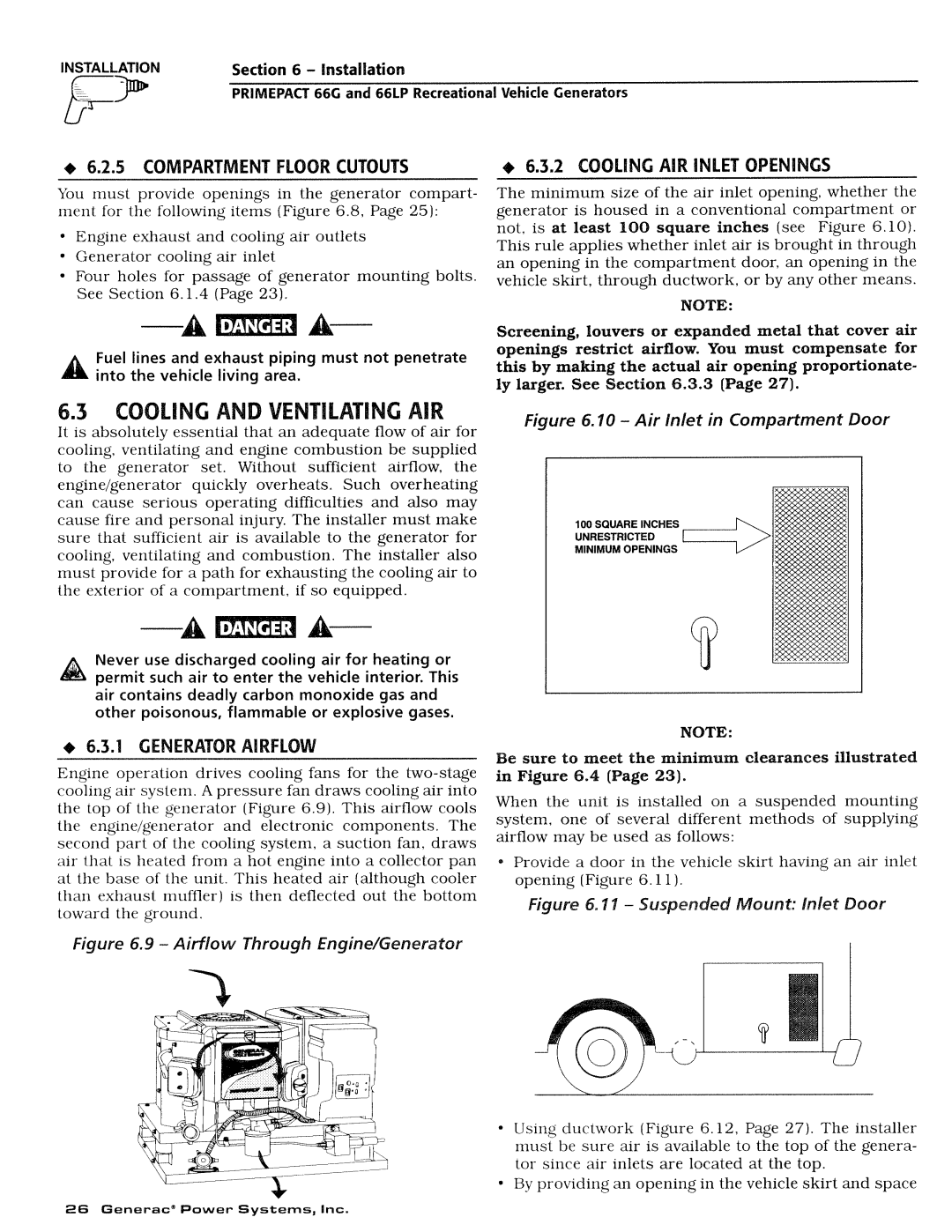 Generac Power Systems 009734-4, 009600-4 manual 