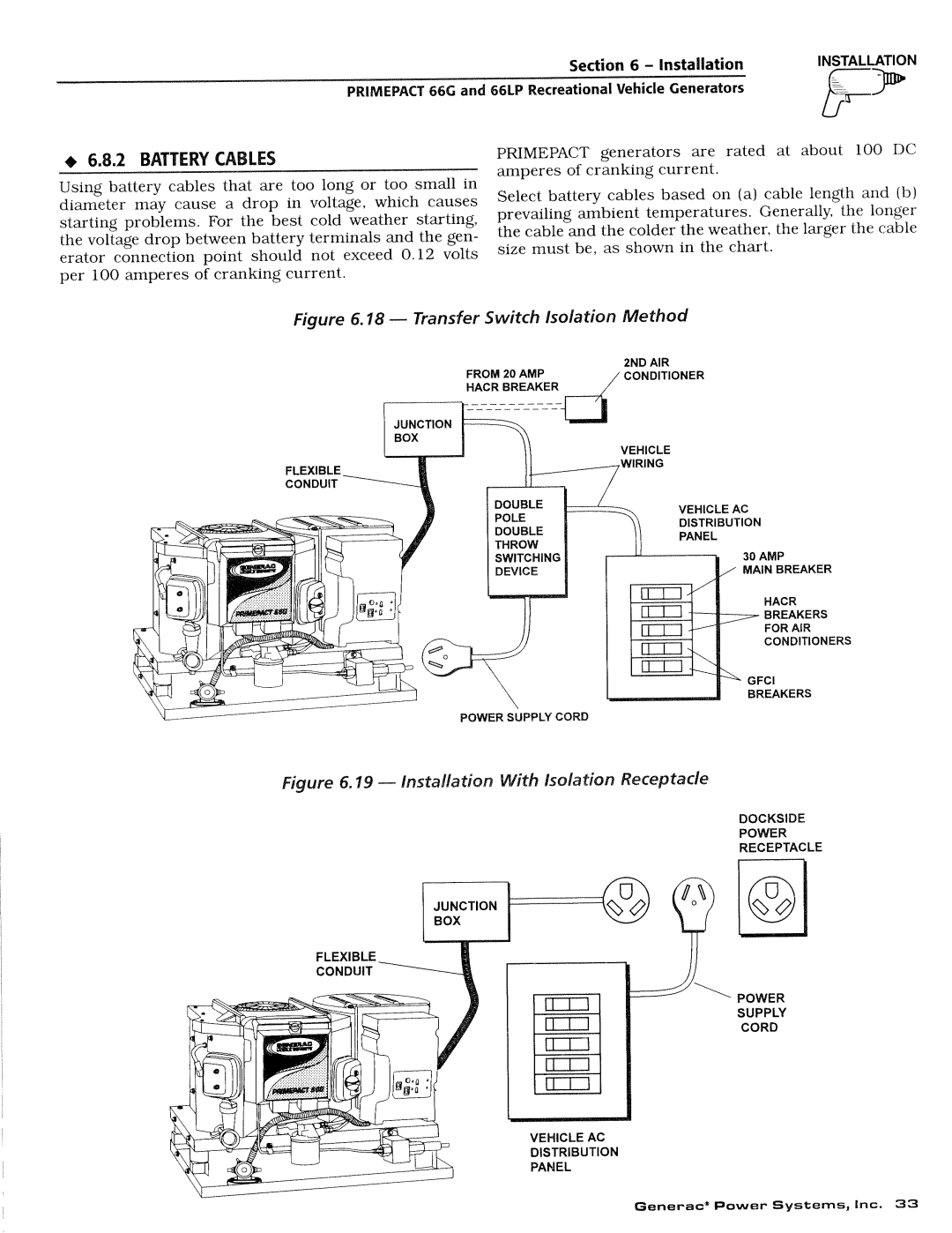 Generac Power Systems 009600-4, 009734-4 manual 