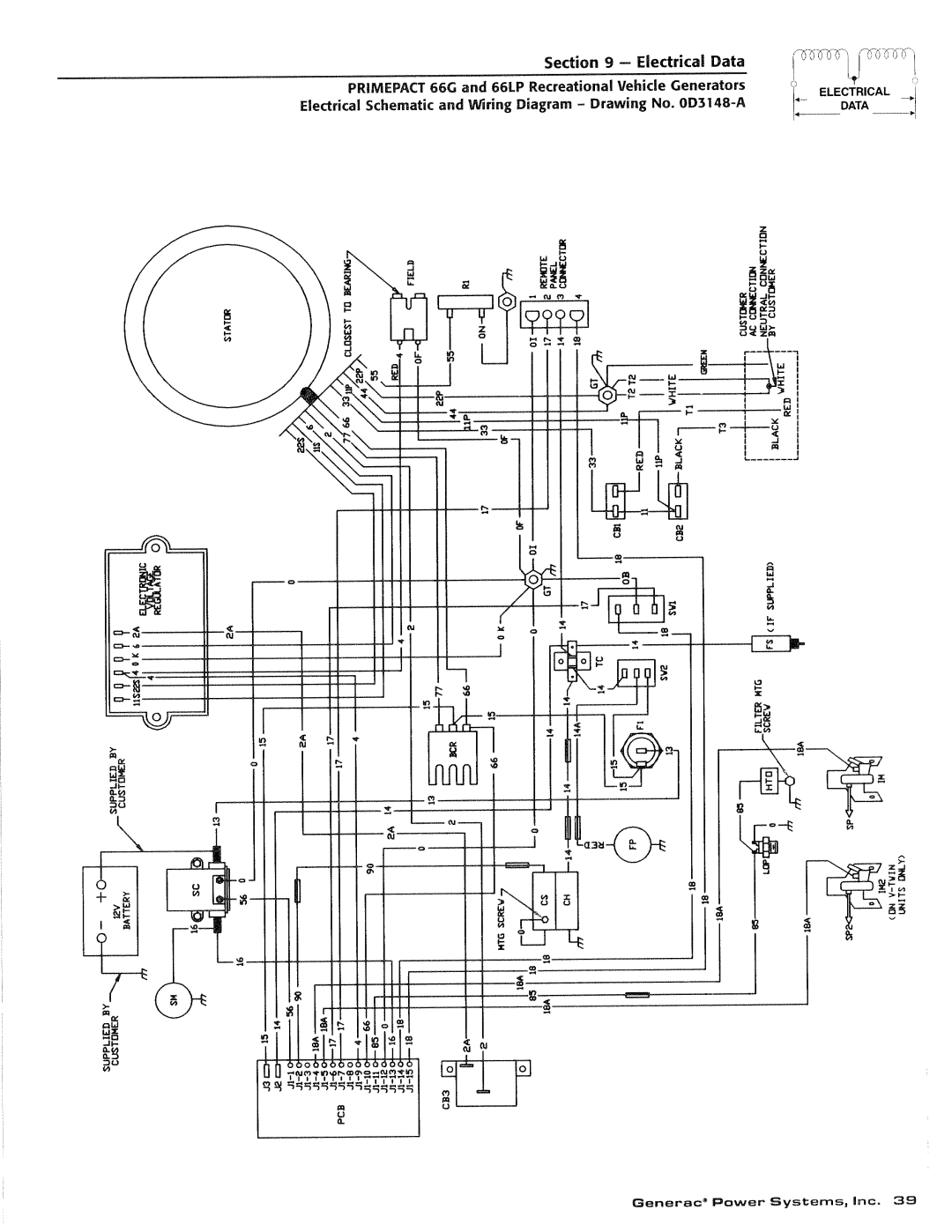 Generac Power Systems 009600-4, 009734-4 manual 