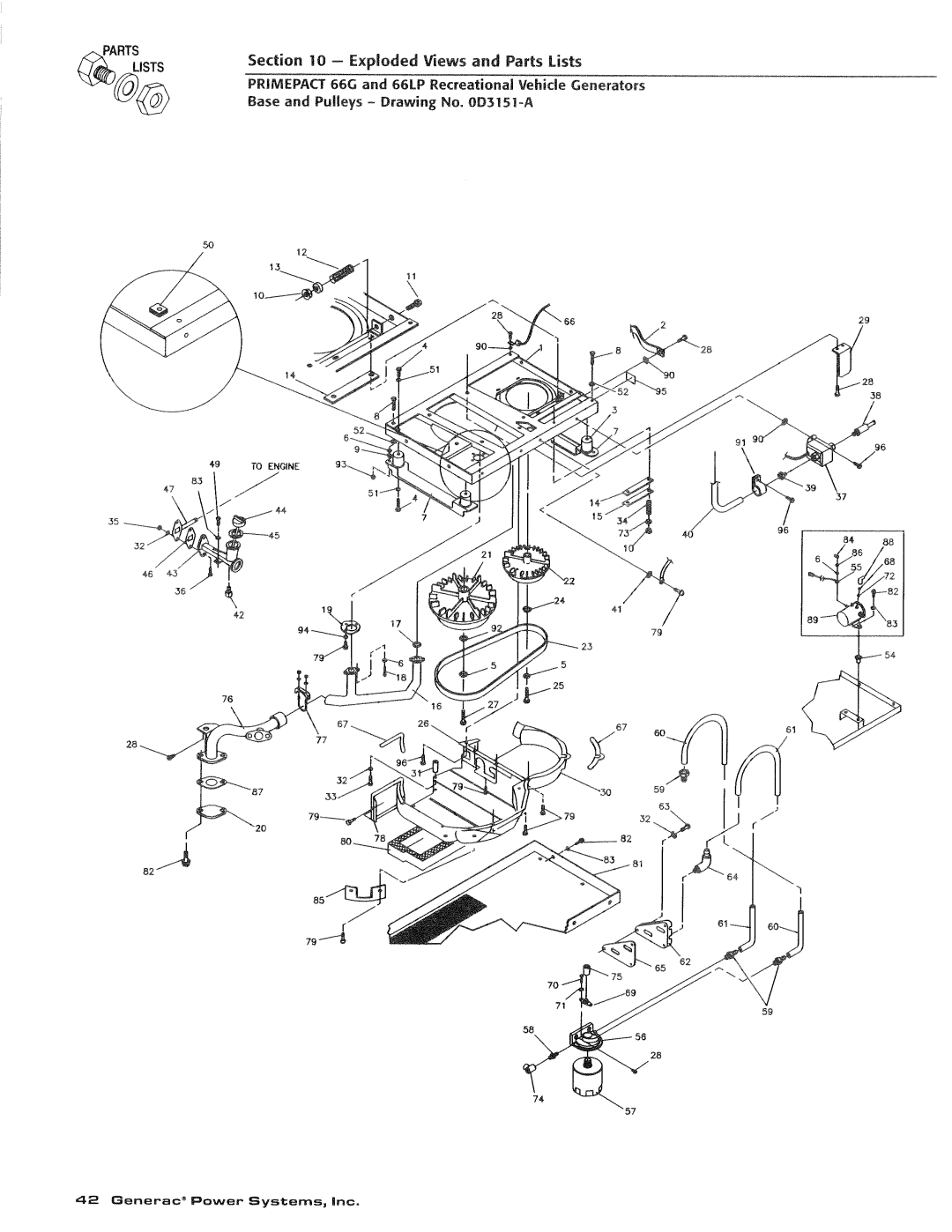 Generac Power Systems 009734-4, 009600-4 manual 