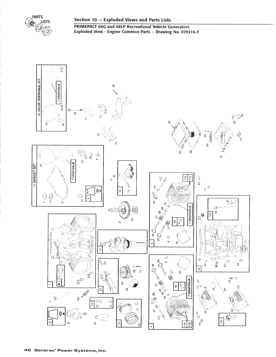 Generac Power Systems 009734-4, 009600-4 manual 