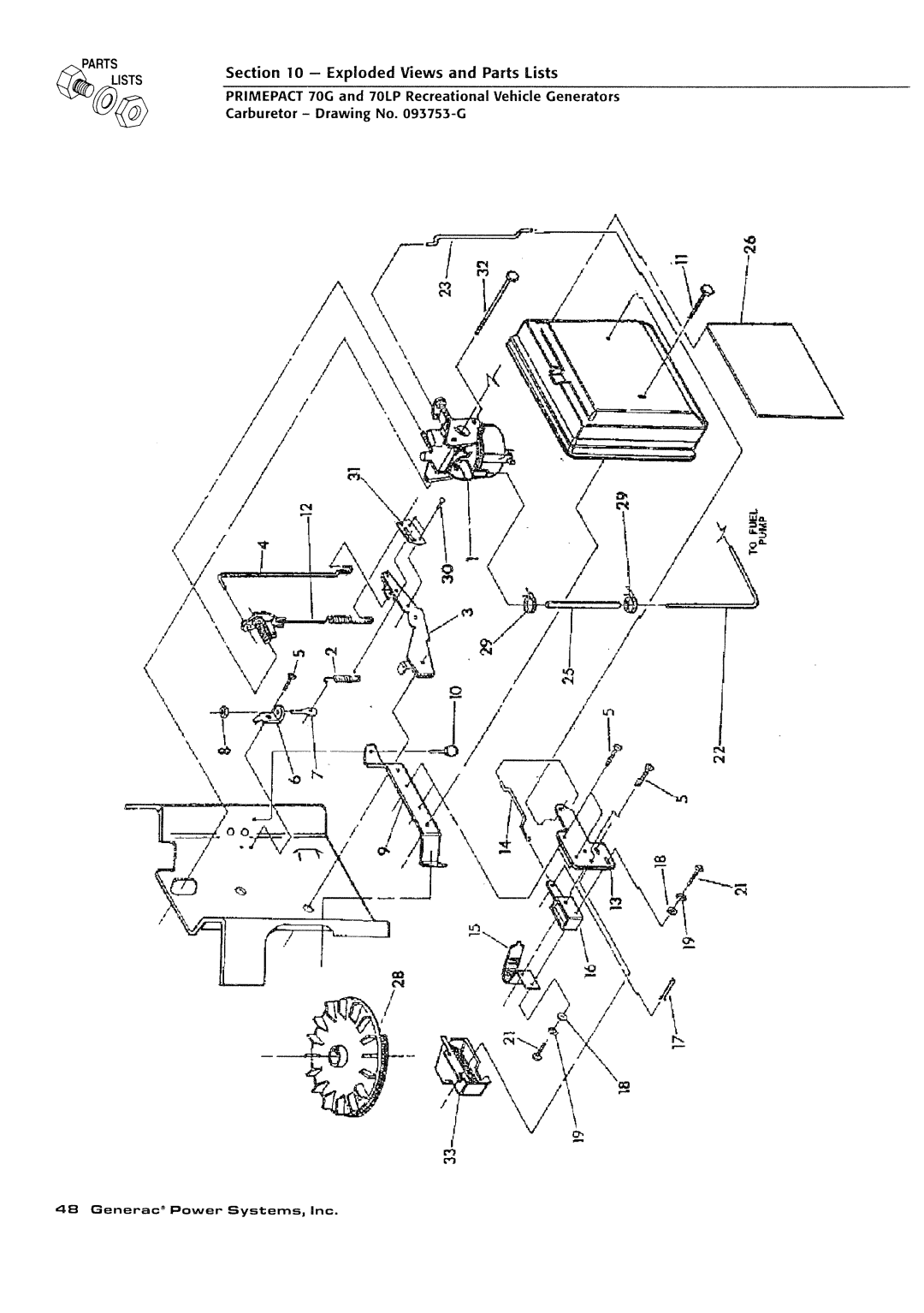 Generac Power Systems 009843-3, 000595-1 manual 