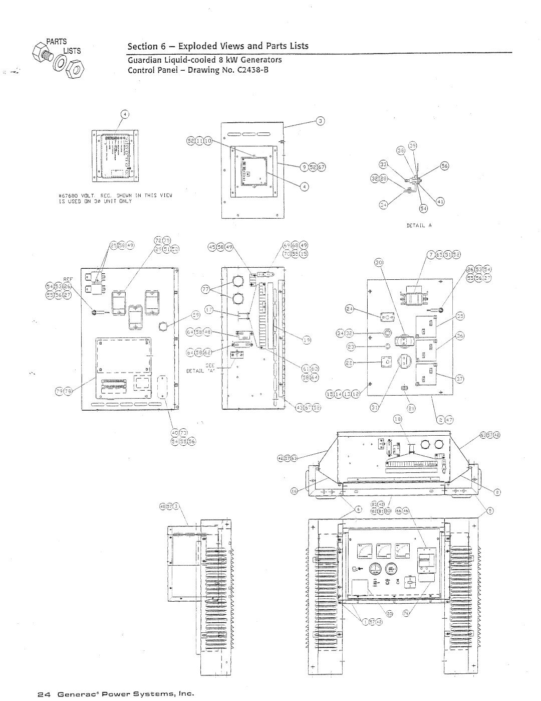 Generac Power Systems 04137-0, 04136-0 manual 