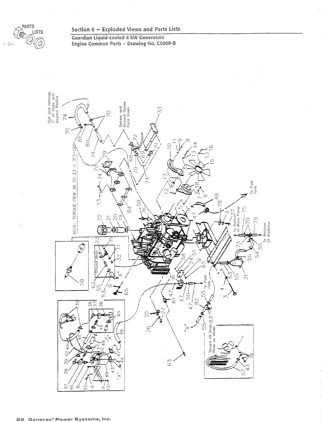 Generac Power Systems 04137-0, 04136-0 manual 