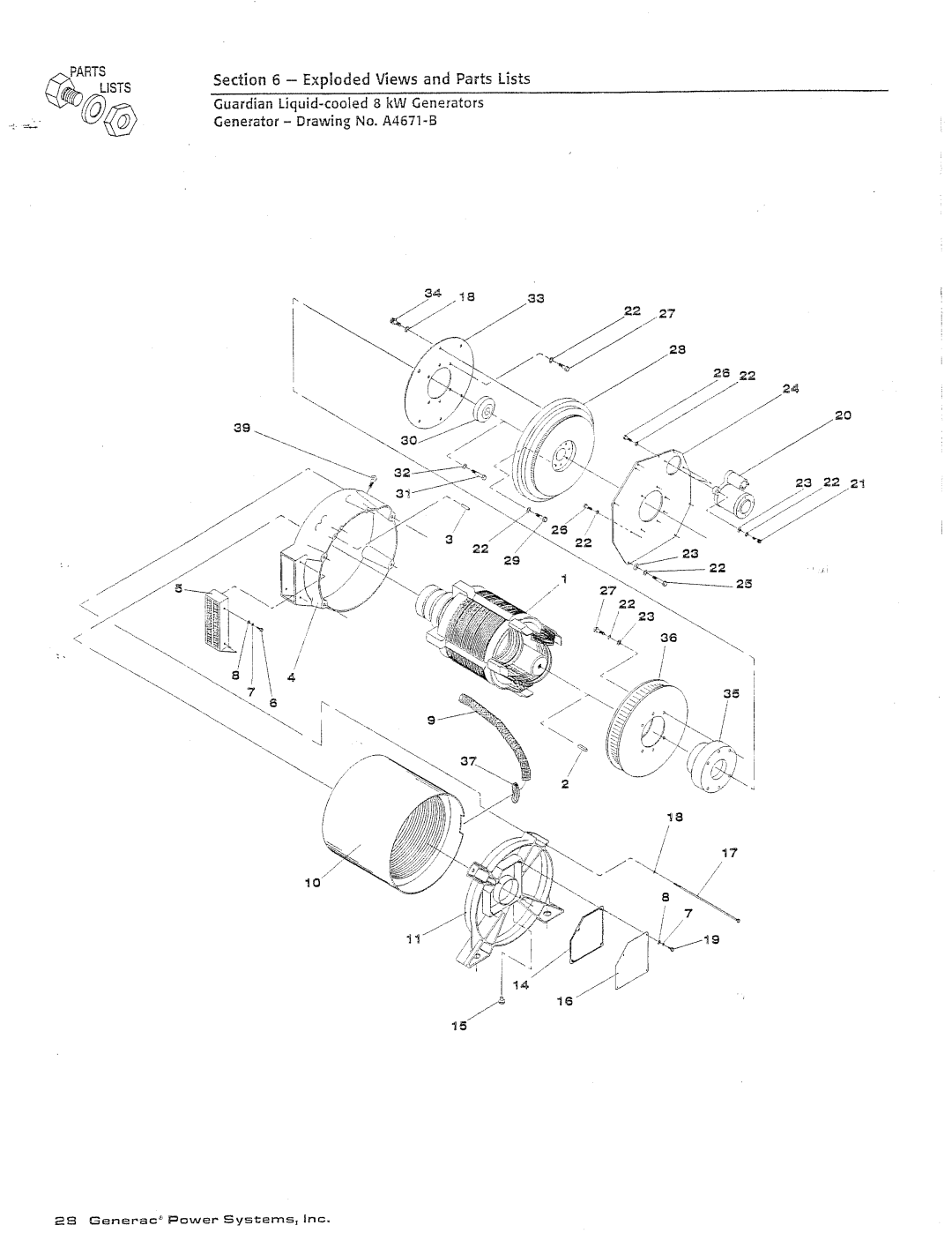 Generac Power Systems 04137-0, 04136-0 manual 