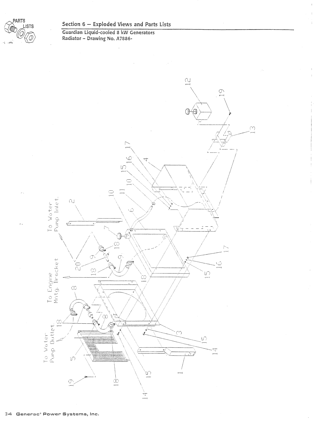 Generac Power Systems 04137-0, 04136-0 manual 