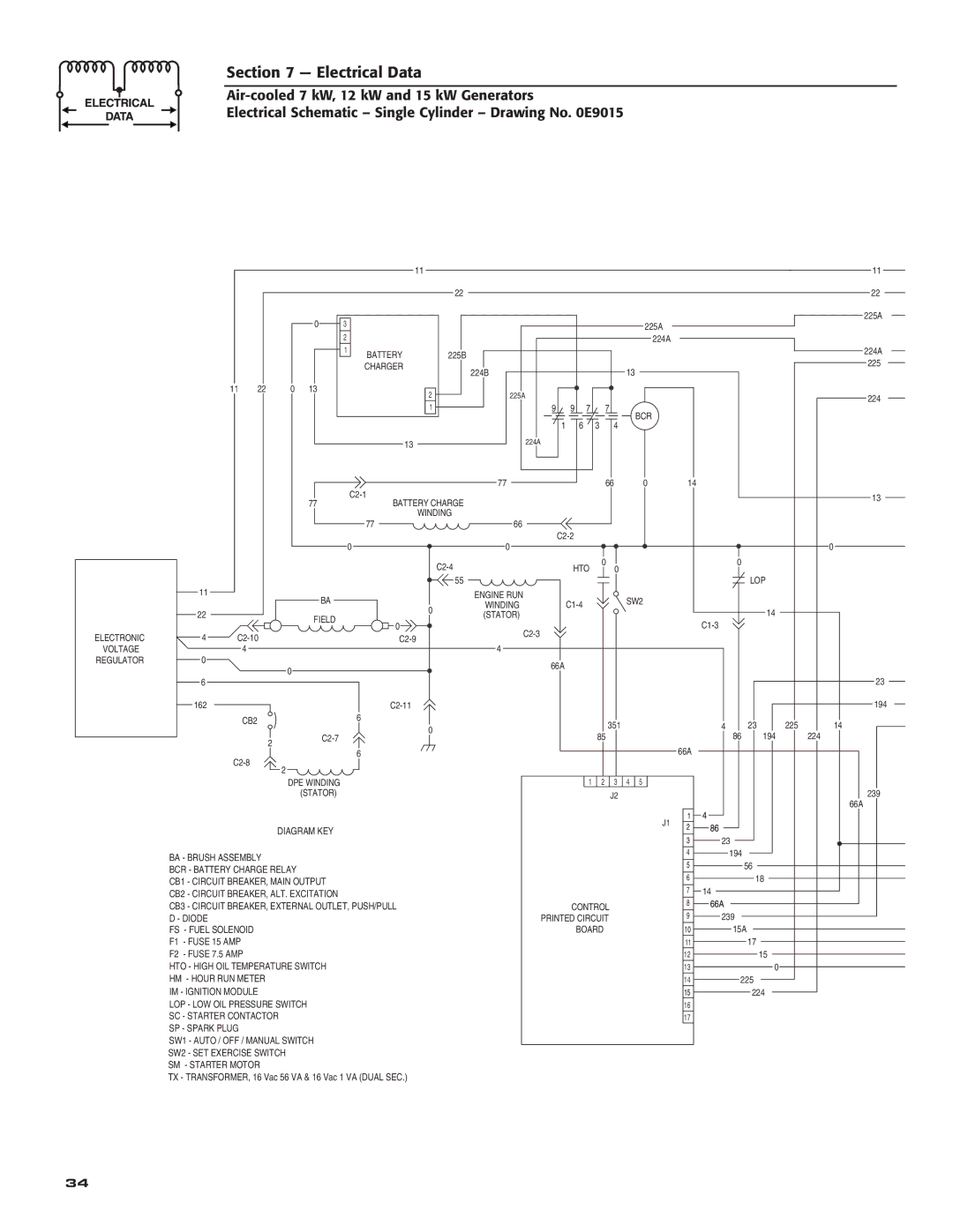 Generac Power Systems 04389-3, 04456-3, 04390-3 owner manual Electronic Voltage Regulator 