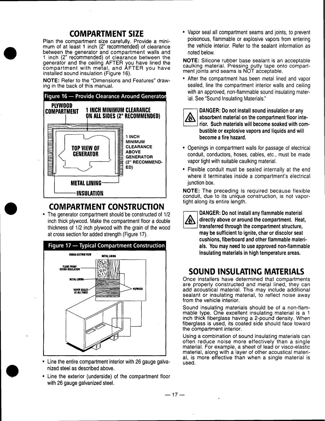 Generac Power Systems 0661-5 manual 