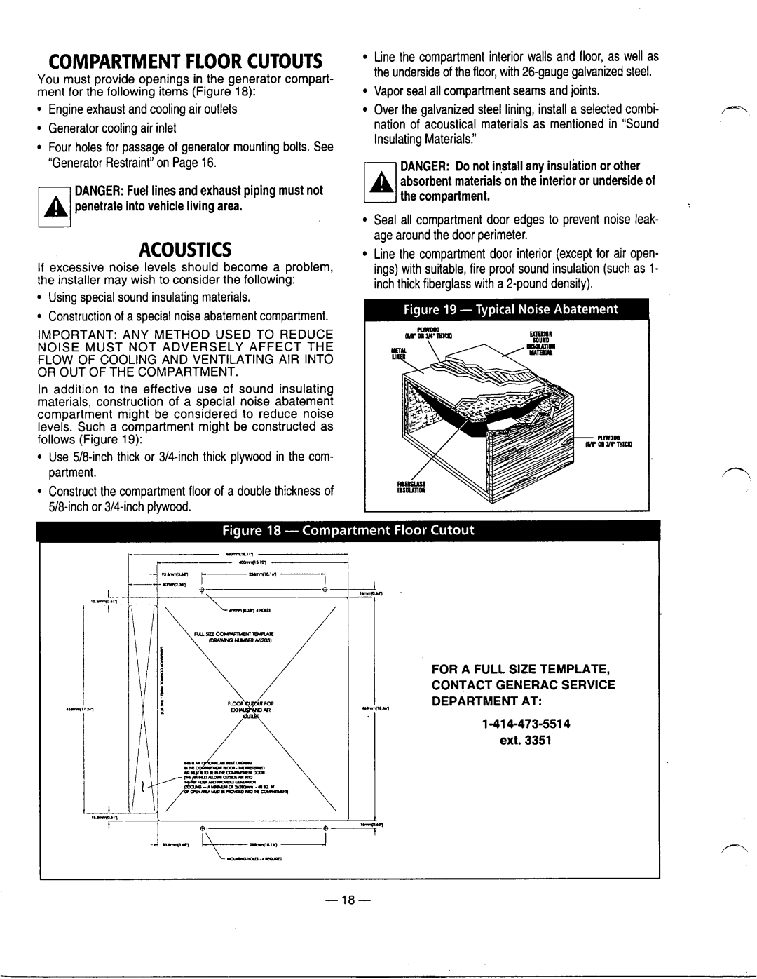 Generac Power Systems 0661-5 manual 