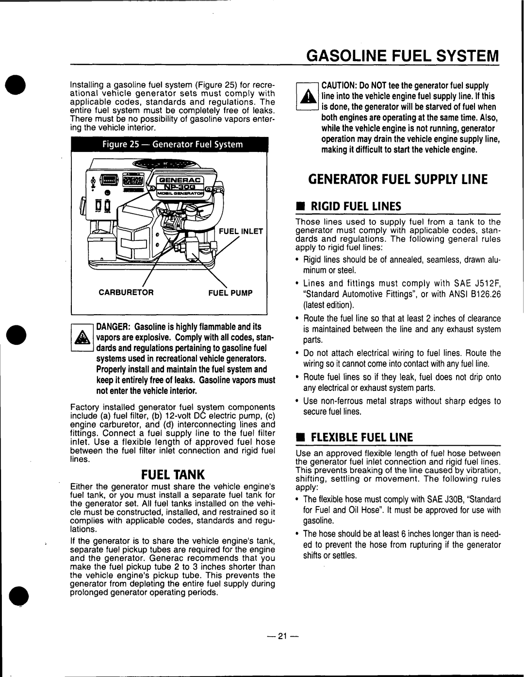 Generac Power Systems 0661-5 manual 