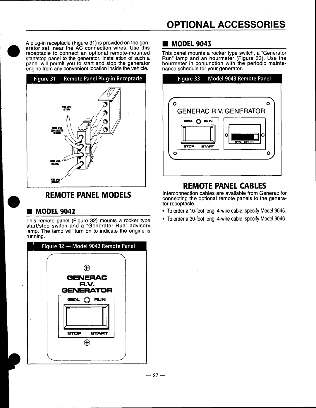 Generac Power Systems 0661-5 manual 