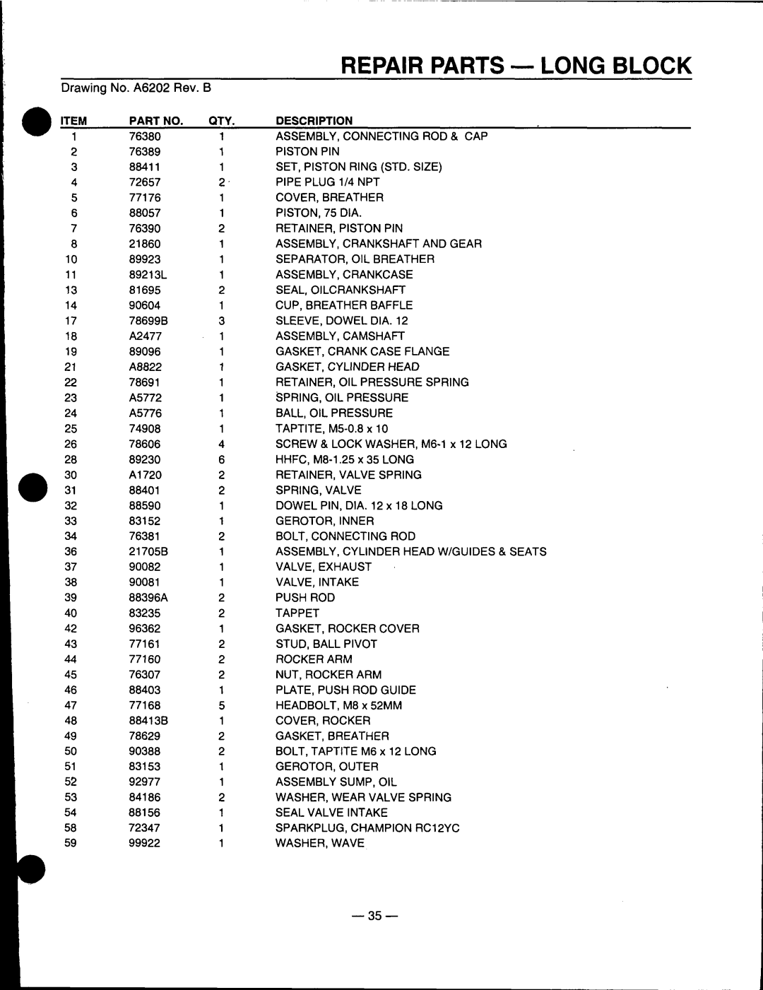 Generac Power Systems 0661-5 manual 