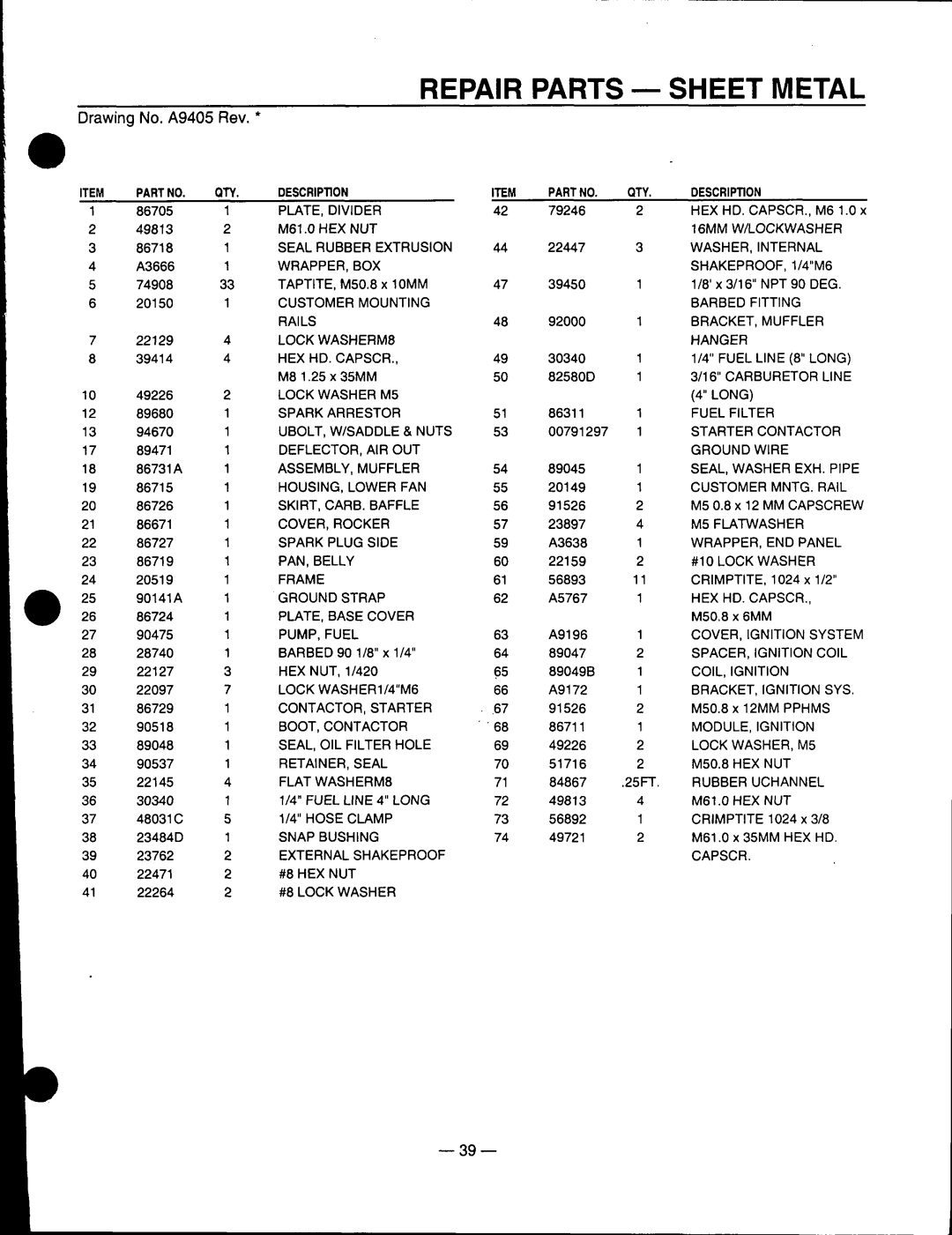 Generac Power Systems 0661-5 manual 