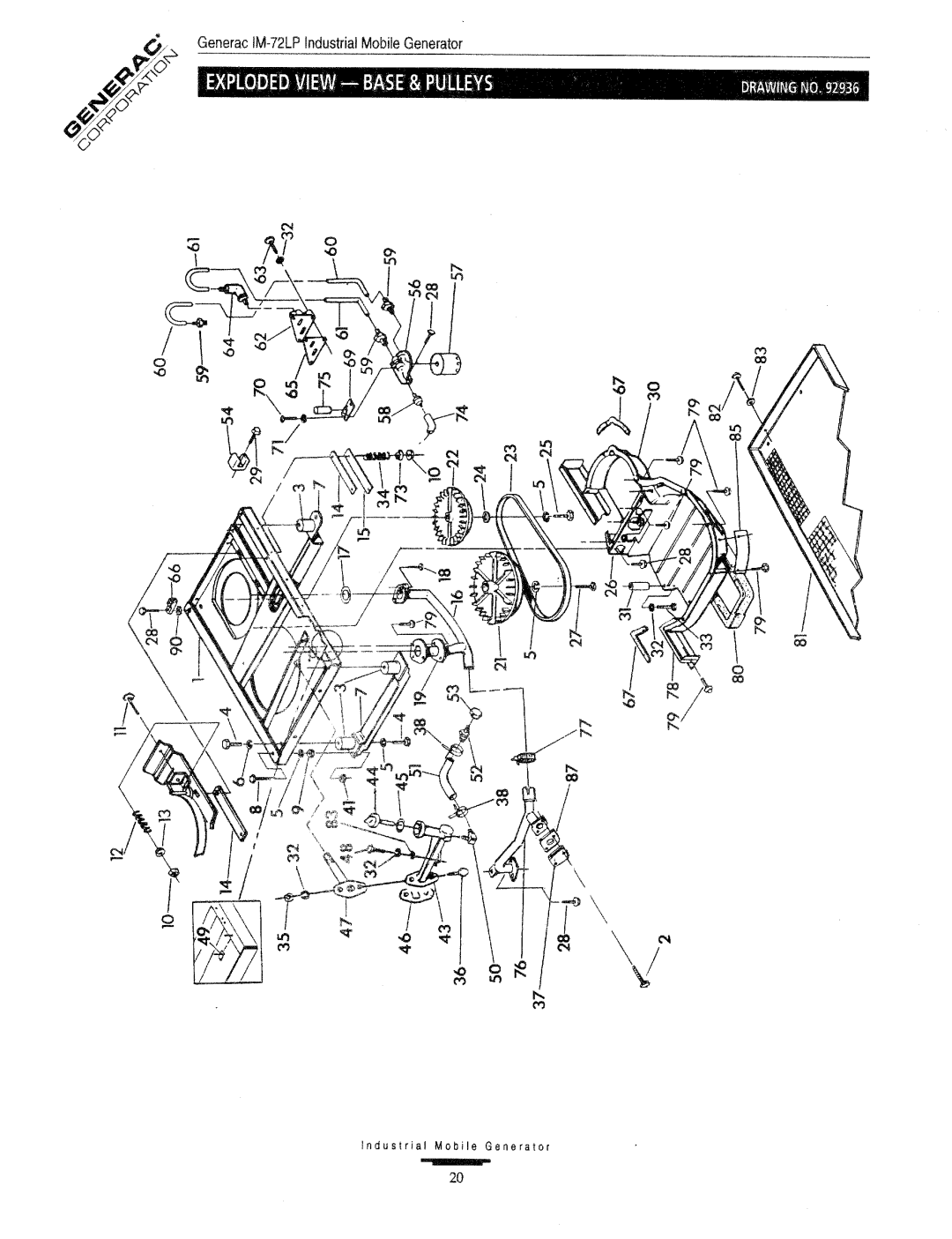 Generac Power Systems 09843-2 manual 