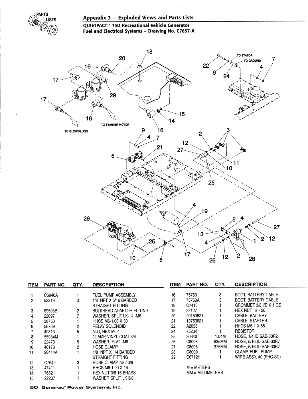 Generac Power Systems 4270-0 manual 