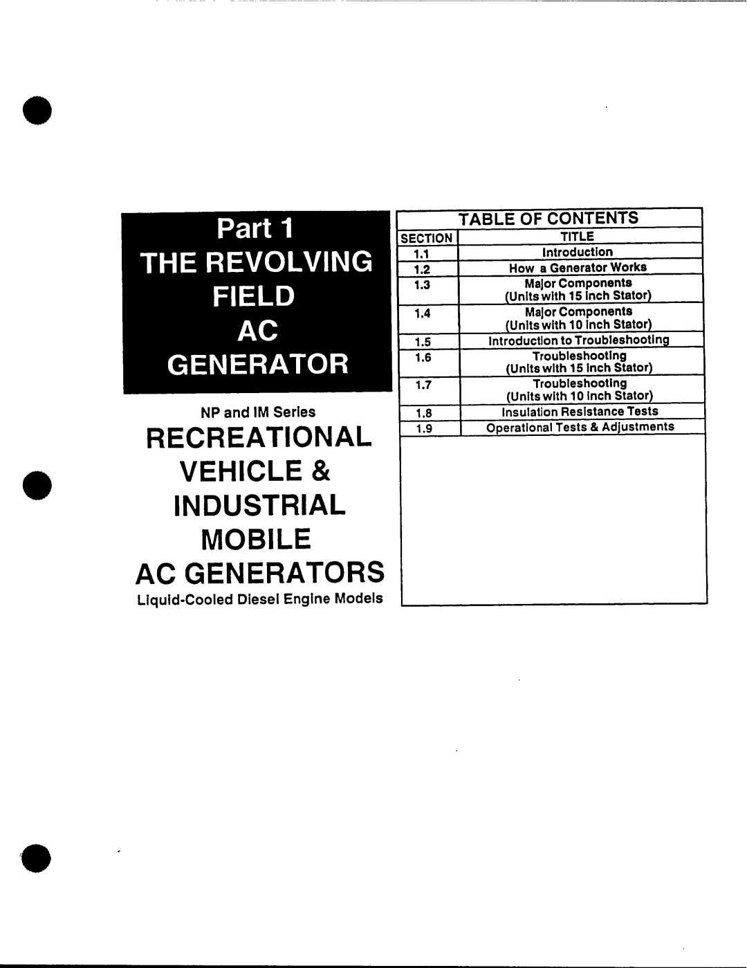 Generac Power Systems 53187 manual 