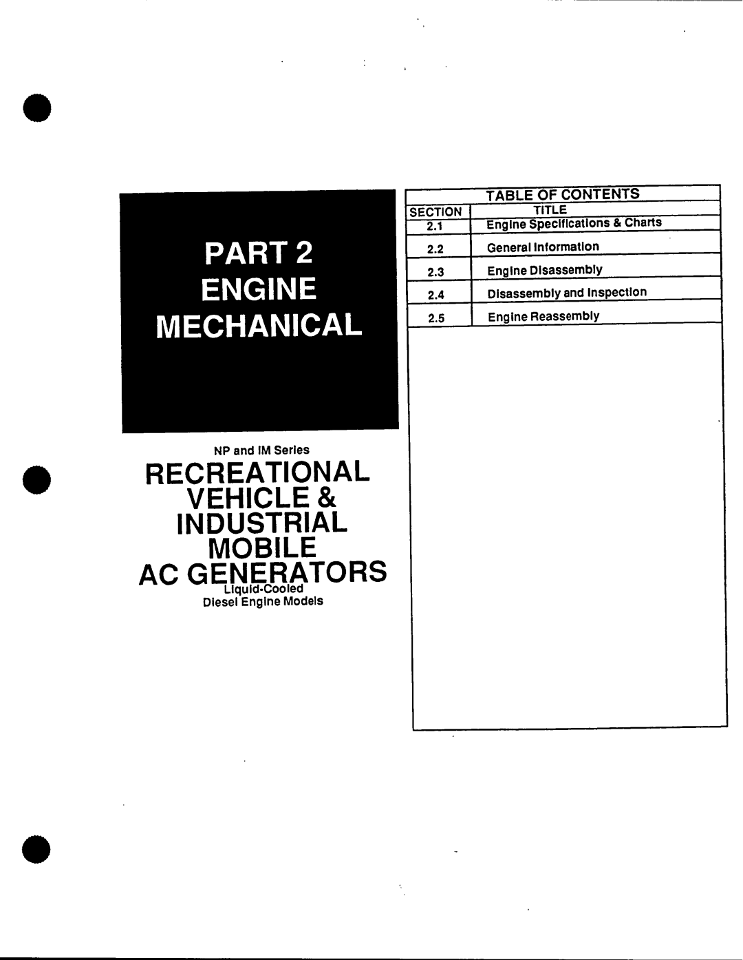 Generac Power Systems 53187 manual 