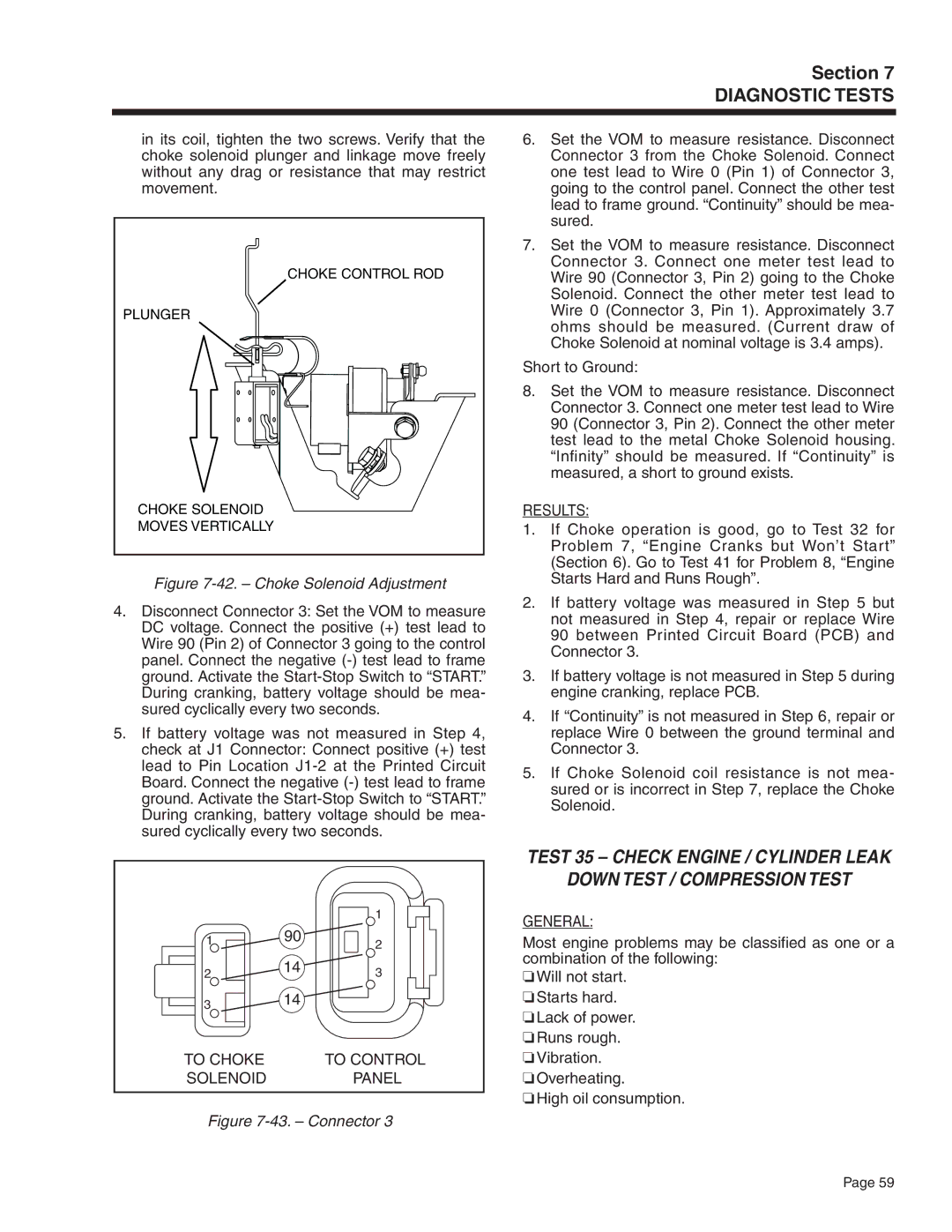 Generac Power Systems 5411, 5412, 5413, 5415, 5414, 5410 manual To Control, Solenoid Panel 