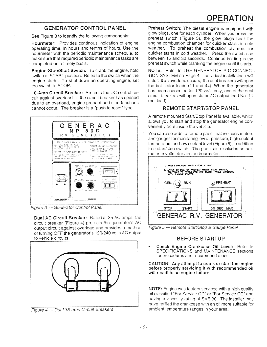 Generac Power Systems 9344-1 manual 