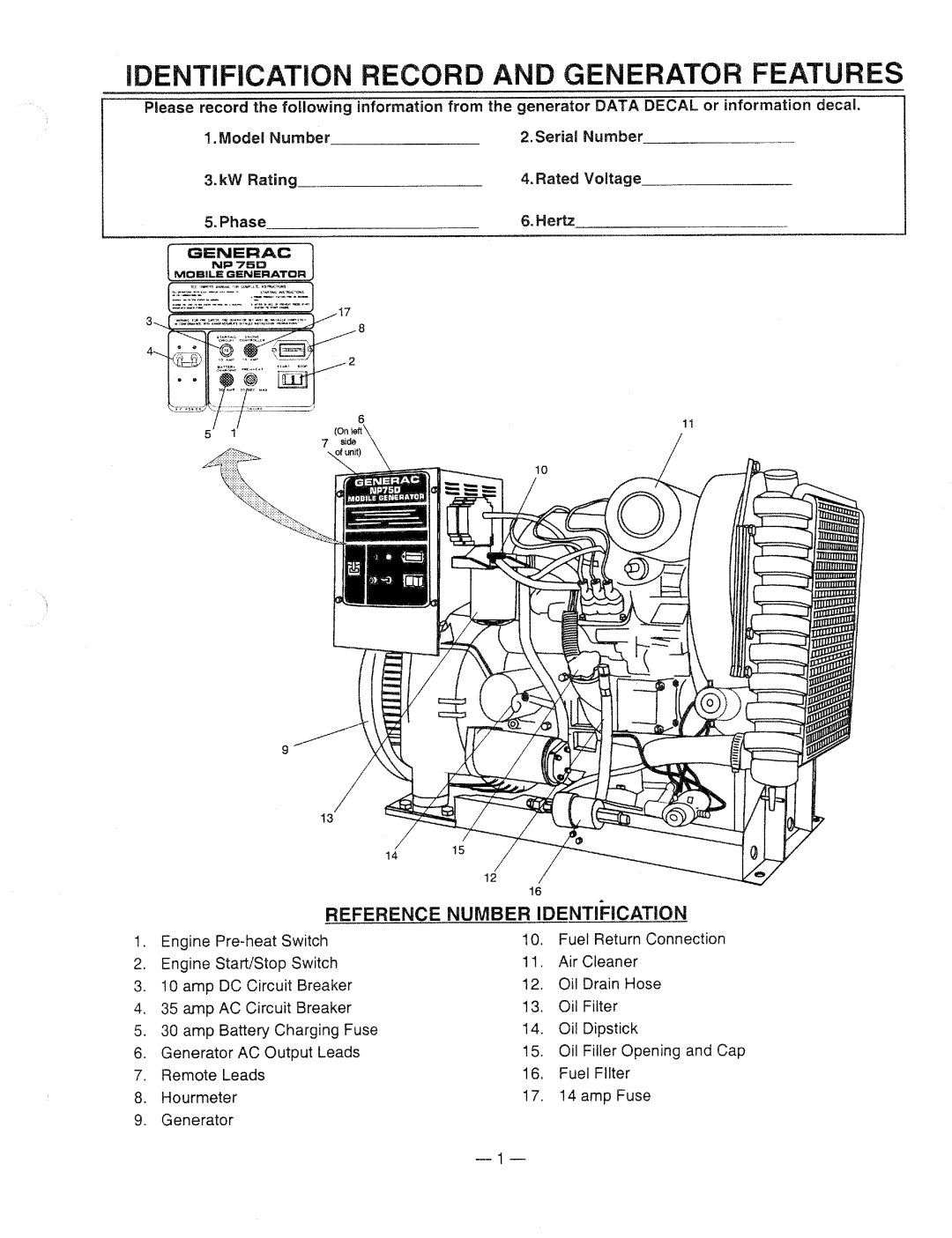 Generac Power Systems 9344-2 manual 