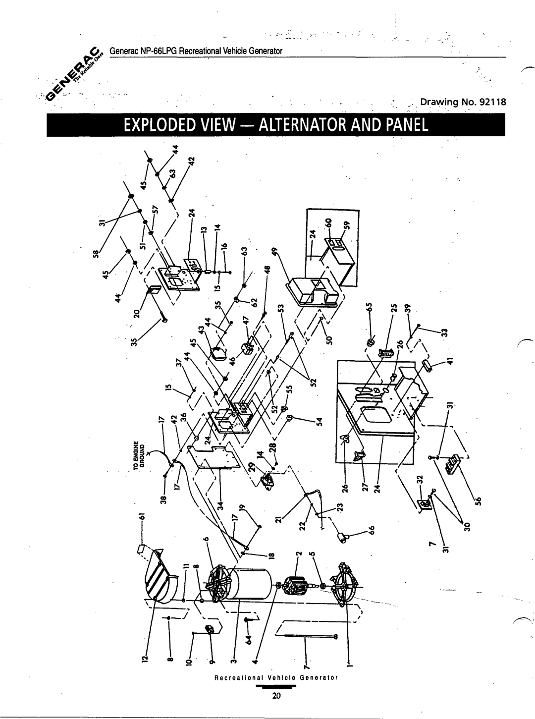 Generac Power Systems 9734-3 manual 