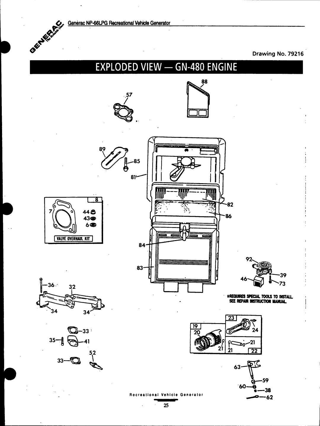 Generac Power Systems 9734-3 manual 