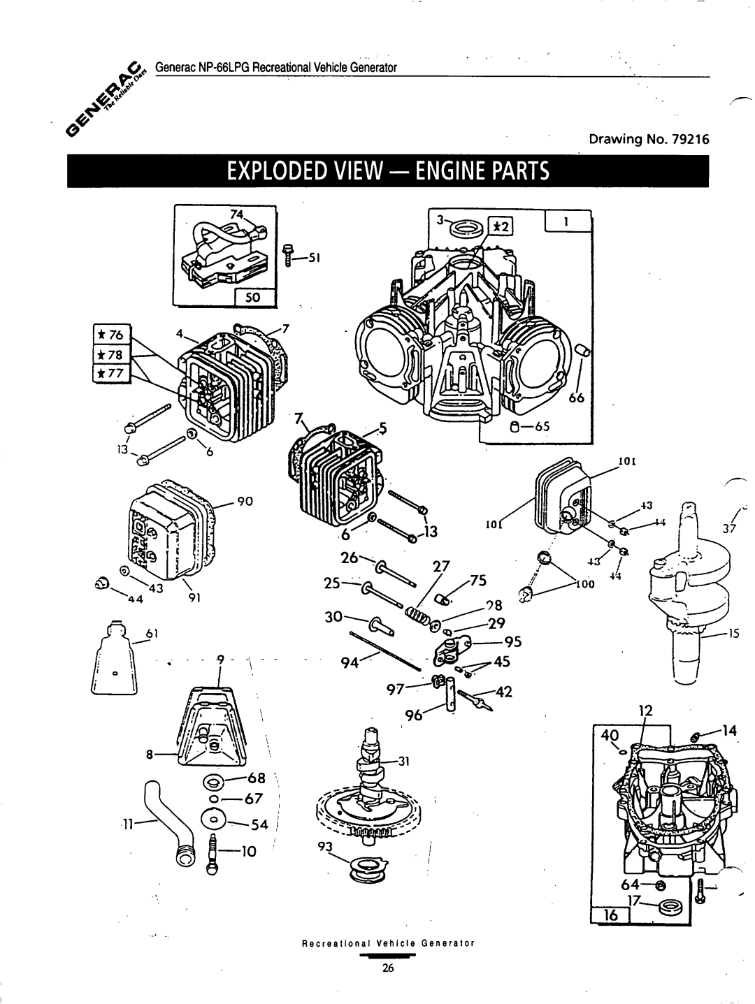 Generac Power Systems 9734-3 manual 