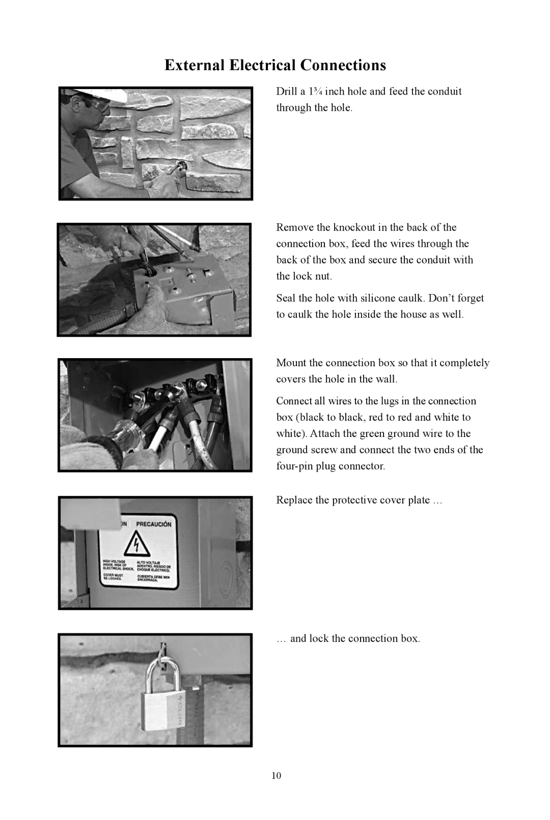 Generac Power Systems OG 2697 manual External Electrical Connections 