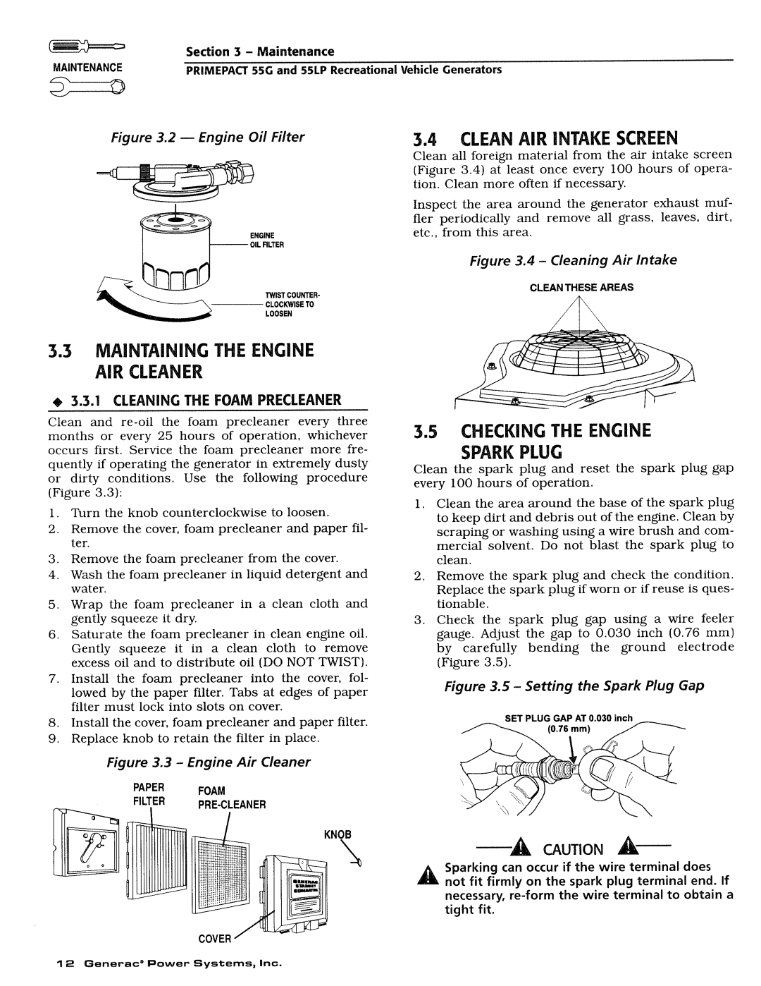 Generac Power Systems IM Series, Q-Series, NP Series manual 