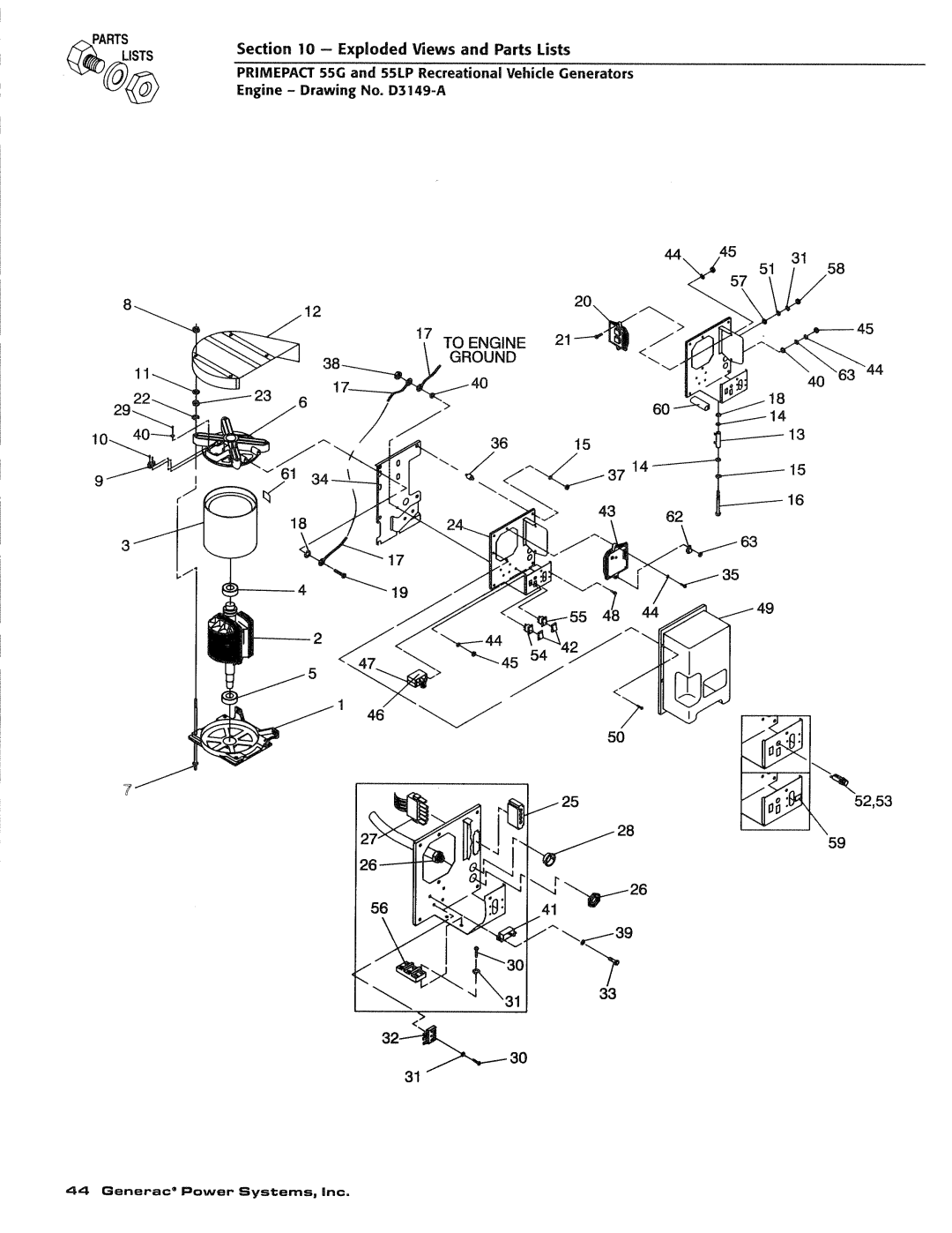 Generac Power Systems NP Series, Q-Series, IM Series manual 