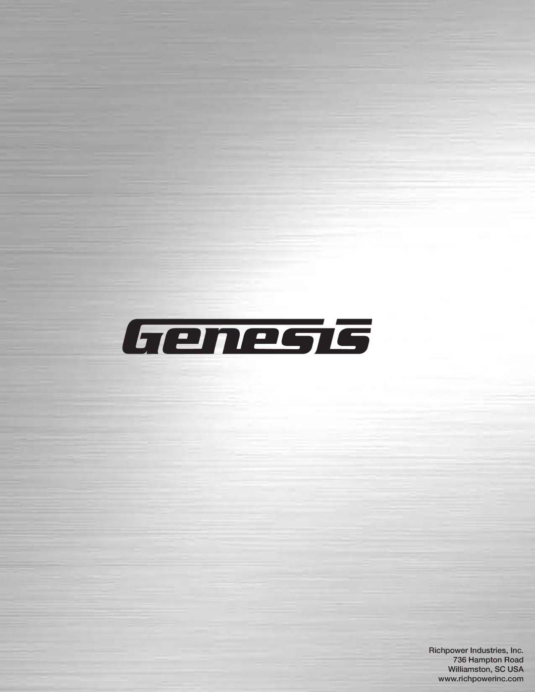 Genesis Advanced Technologies GMSUDR15L manuel dutilisation 