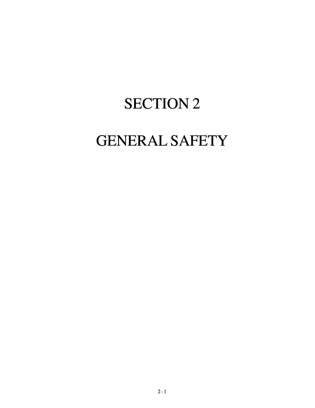 Genie GTH-1048, GTH-1056 manual Section General Safety 