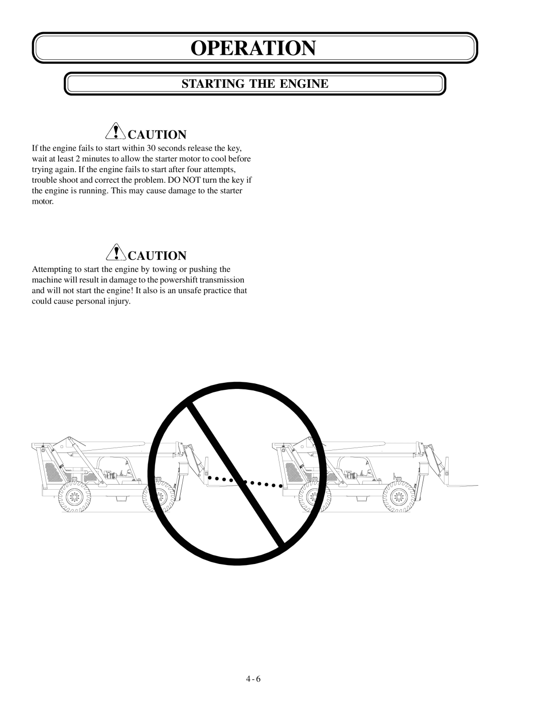 Genie GTH-1056, GTH-1048 manual Operation 