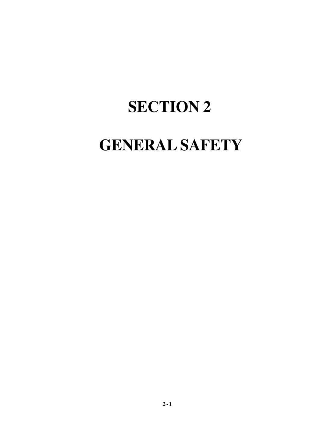 Genie GTH-844, GTH-842, GTH-644 manual Section General Safety 