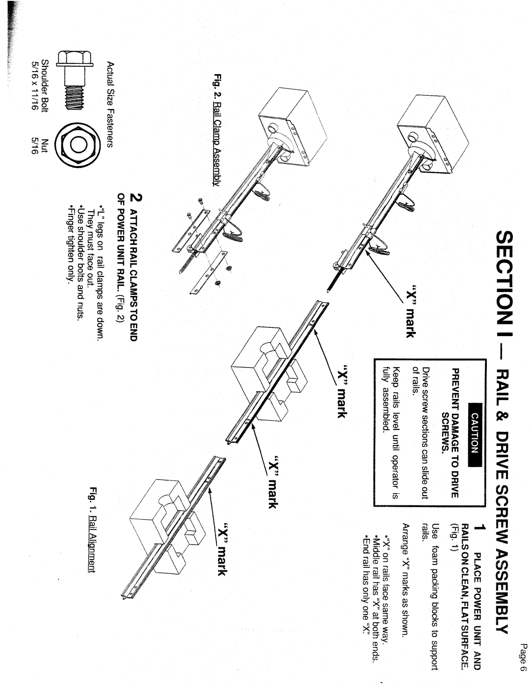 Genie SD8000 manual 