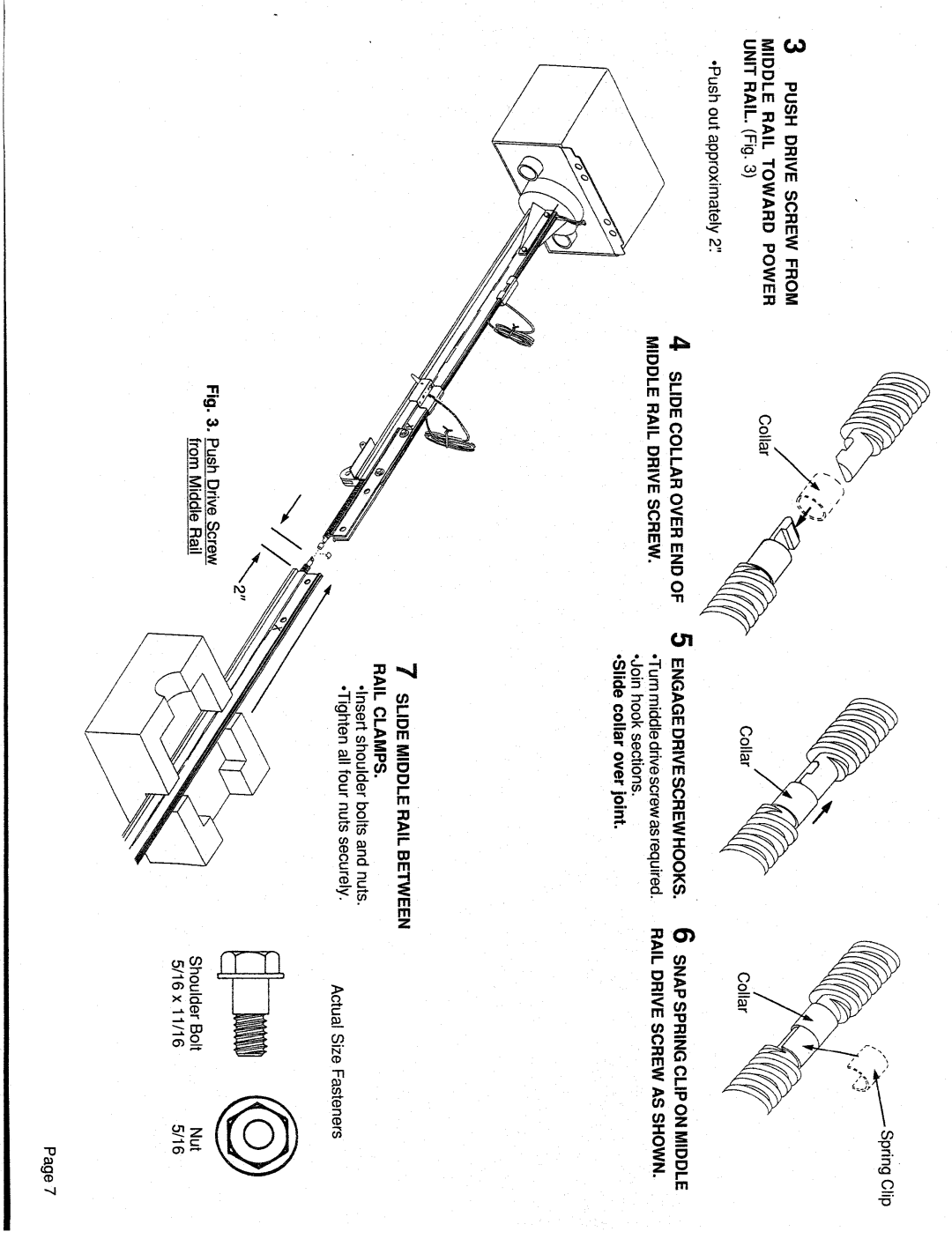 Genie SD8000 manual 