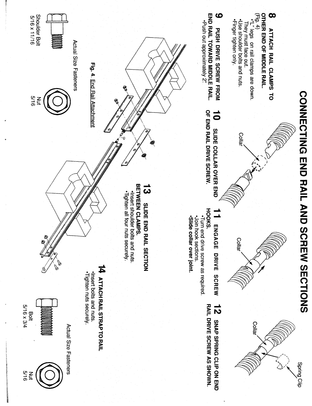 Genie SD8000 manual 