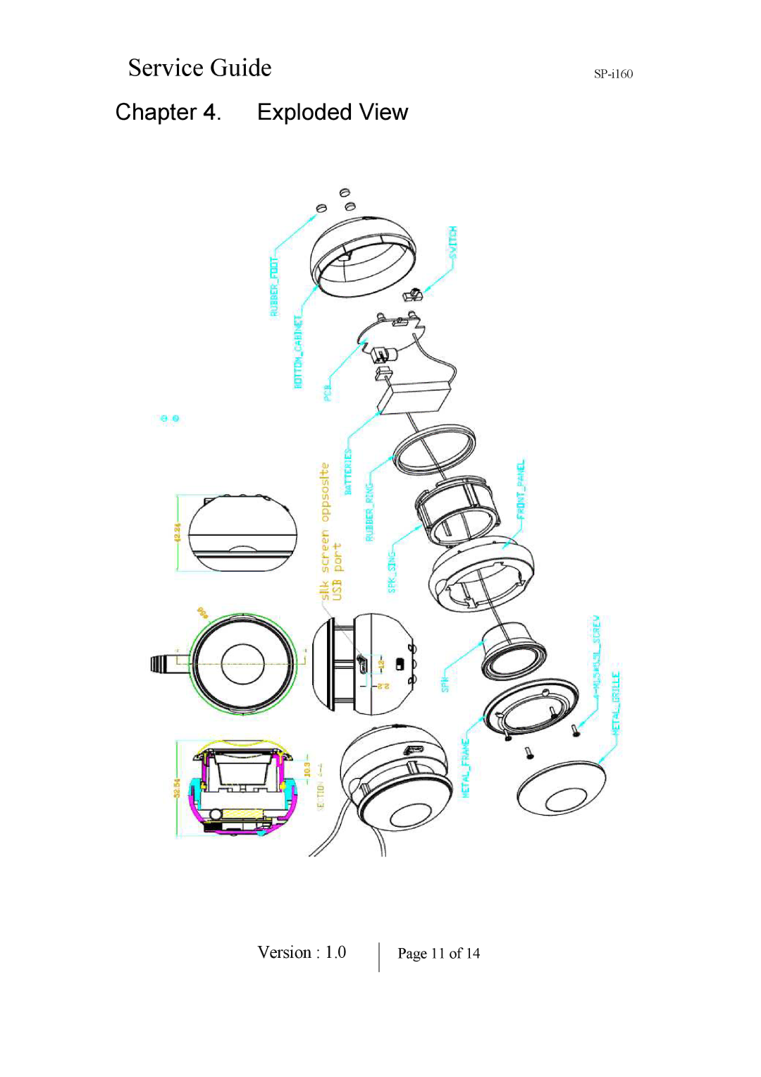 Genius 31730952100 manual Exploded View 